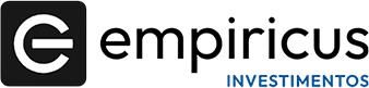 Logotipo da Empiricus Investimentos empresa atendida pelo palestrante de vendas Walter Coelho.